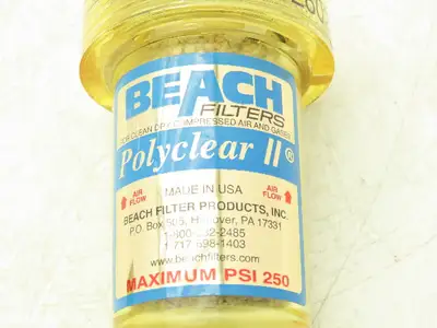 Beach 2602-0417 Polyclear II Filter Desiccant 250psi 1/4"NPTF