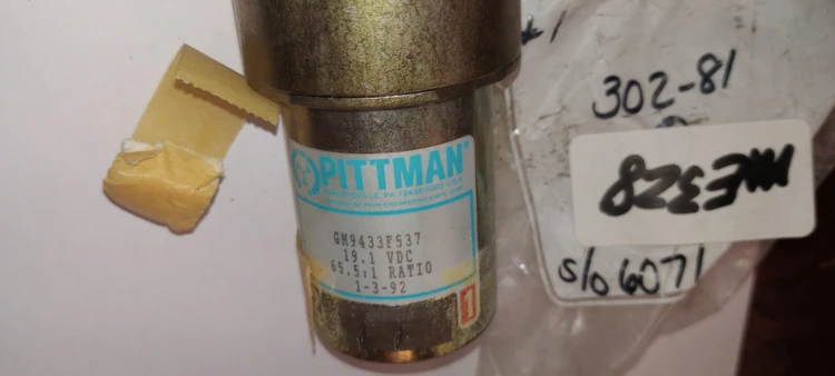 New | in-Stock PITTMAN GM9433F537 Motors (misc) Arizona US | ASSET CONVERSION SPECIALISTS, INC. #307503