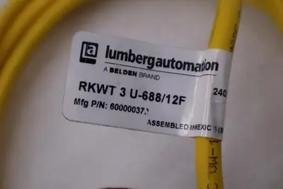 BELDEN RKWT 3 U-688/12F / RKWT3U68812F (BRAND NEW) STOCK H723A