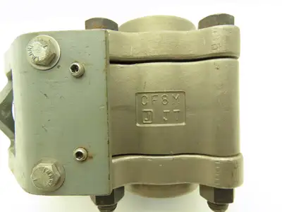 Jamesbury 1 1/2 4A 3600 TT1 1-1/2" NPT Stainless Ball Valve 316SS 150psi