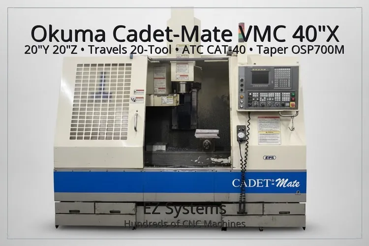 Used OKUMA CADET MATE 4020 Vertical Machining Centers Washington US | [EZ] EZ Systems #1287072