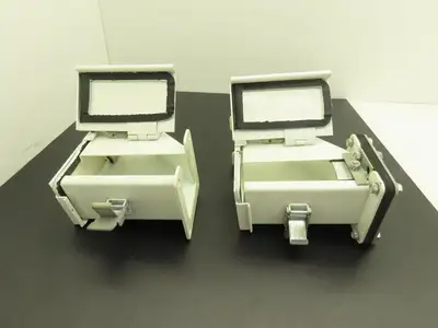 Hoffman F22LE9A Lay In Wireway 2.5" By 2.5" 90° Elbow Cable Management Lot of 2