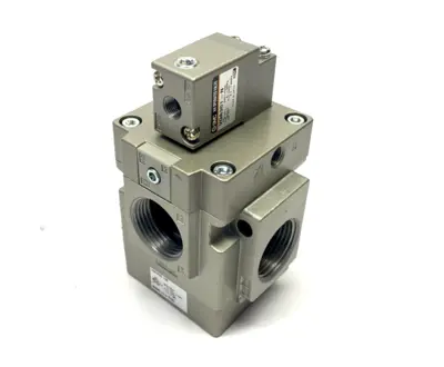 VGA342R-10N | SMC  3-Port Air Operated External Pilot Valve 1" NPT - New Other