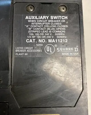 Used SQUARE D MHL366001212 Miscellaneous Equipment (Electrical & Power) | Surplus Asset Holdings #1203459