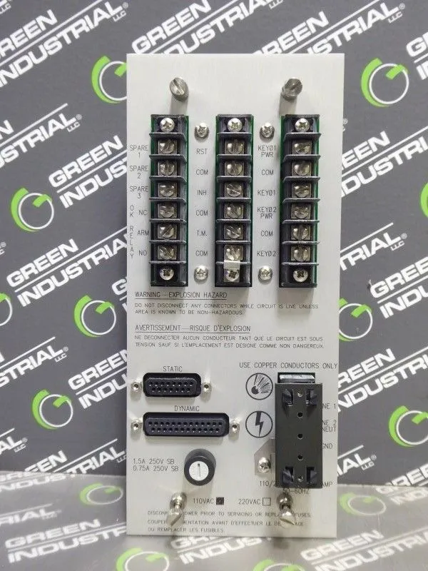 Bently Nevada 3300 Series Terminal Distribution Board 78432-02 Rev. V Used