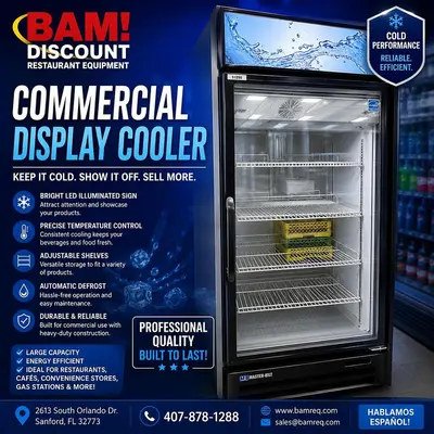 Used MASTER-BILT MBGFP23-HG Refrigerators Florida US | BAM Discount Restaurant Equipment #1251387