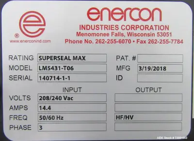 USED ENERCON LM5431-T06