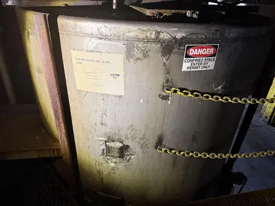 USED TANK STAINLESS STEEL