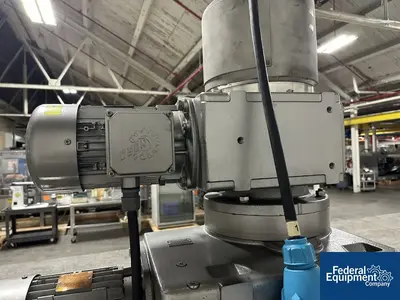 USED Lee Industries 15 Gal Lee Tri Shaft Turbo Emulsifier Reactor, 316 S/S, 30/125#