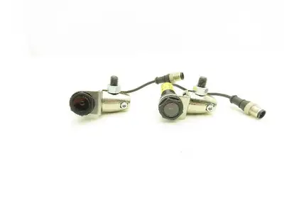 Banner S18-2VPRL-Q5 Photoelectric Sensor Receiver 18mm 10-30VDC  Lot of 2