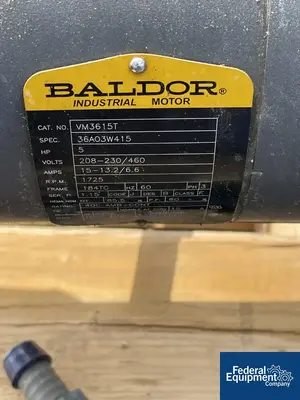 USED Votator 158 Sq Ft Votator Wiped Film Evaporator, 304 S/S