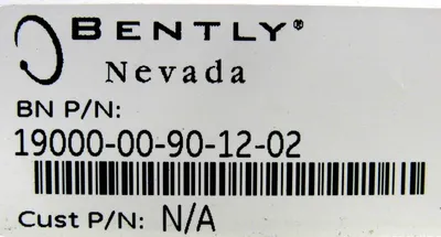 NEW BENTLY NEVADA 19000-00-90-12-02 PROXIMITY VIBRATION PROBE 1900000901202