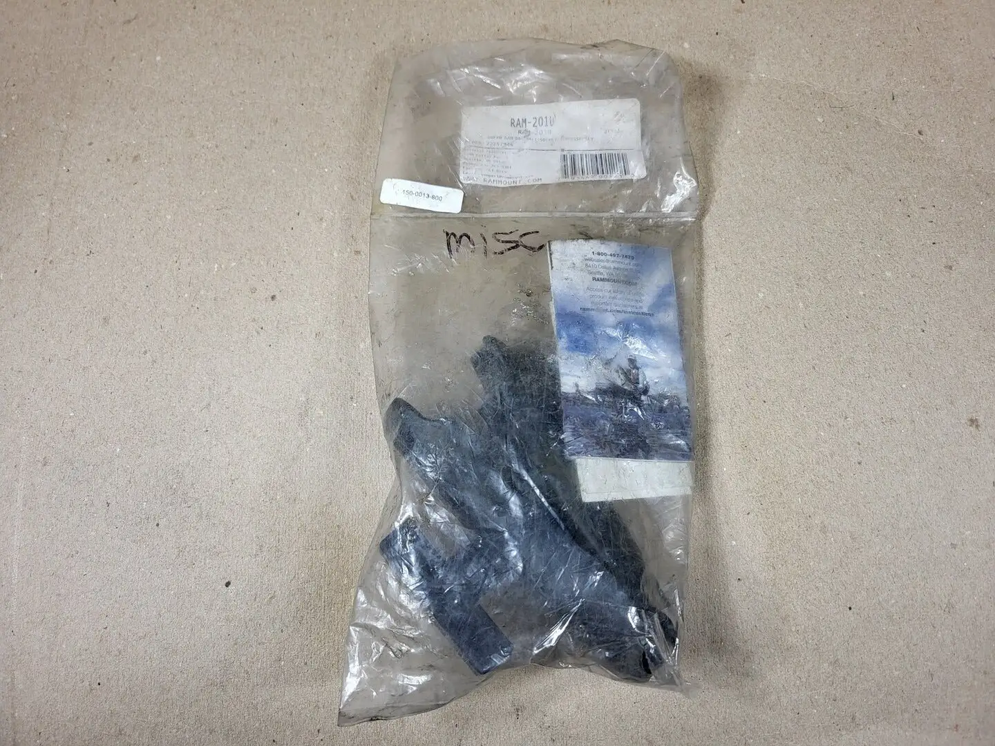 Ram Mount Double Ball Socket Arm Assembly RAM-201U