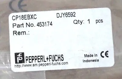 NEW PEPPERL & FUCHS 453174 PHOTOELECTRIC SENSOR