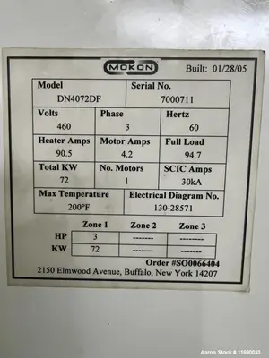 Used GOODNATURE PNP-900 Pasteurizers Illinois US | Aaron Equipment #1324596