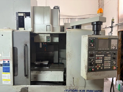 HYUNDAI KIA 4-axis Vertical Machining Centre, in very good used condition