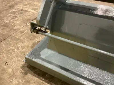 48" x 5/16" WYSONG MODEL #D-48 POWERED PLATE BENDING ROLL: YOBRO #24998