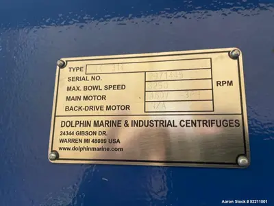USED ALFA LAVAL NX314