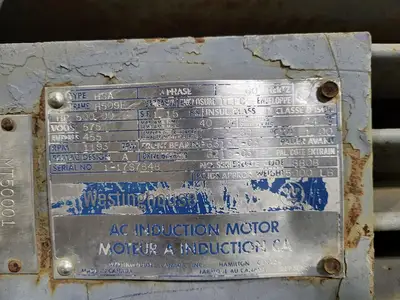 500 hp, 575 Volts, 1193 Rpm, H509E AC Induction Motor