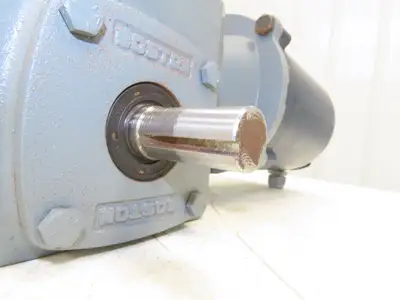 Leeson C4T17NC46A Gearmotor 30:1 Boston Gear Reducer 58rpm .5Hp 230/460V 56C LH