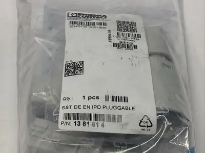 SST DE EN IPD PLUGGABLE,1381614 | Phoenix Contact SST DE EN IPD PLUGGABLE Pluggable Installation System 1381614 - New