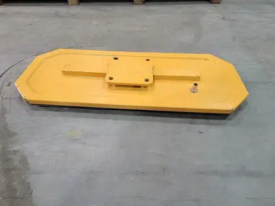 Heavy Duty 44" x 18" Yellow Vacuum Pad