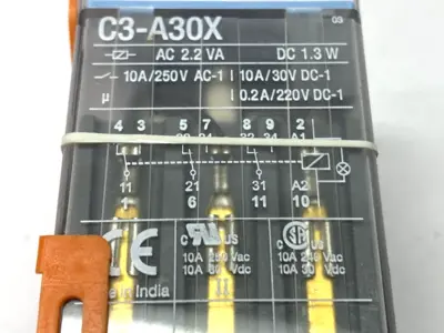 USED COMAT RELECO POWER RELAY 250V 10A