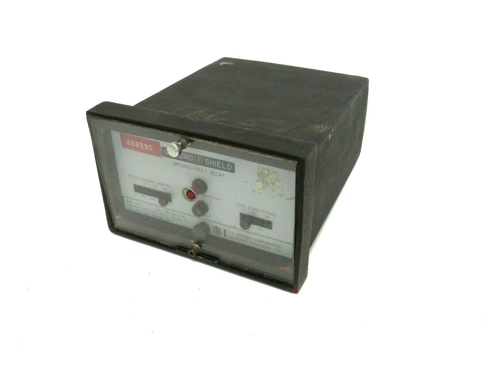 USED ITE 202D6141 GROUND FAULT RELAY TYPE GR-5