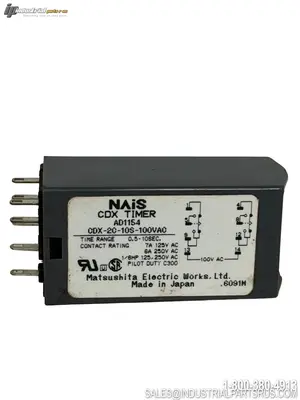 Used NAIS AD1154 Relays & Switches Kentucky US | Industrial Parts R Us Inc. #1390473