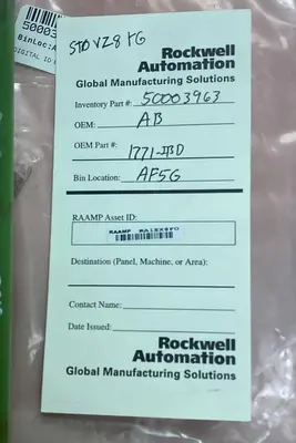USED ALLEN-BRADLEY 1771-IBD