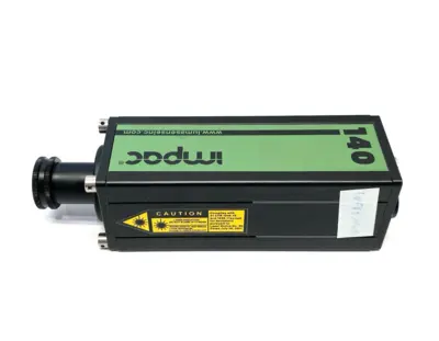 USED LUMASENSE IMPAC IGA 140 DIGITAL PYROMETER, NON-CONTACT, 300 TO 1300°C