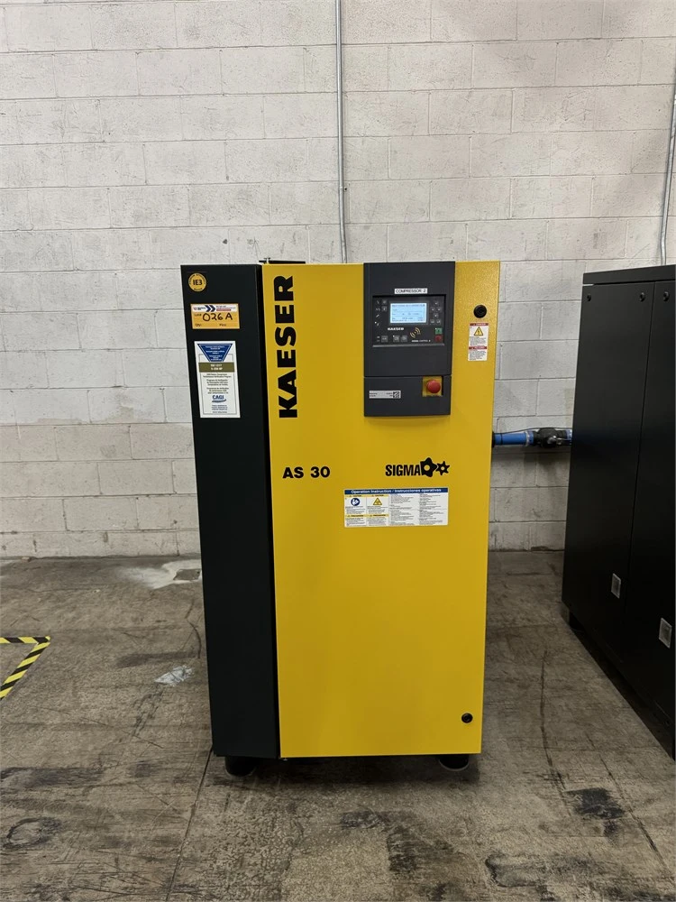 Used 2022 KAESER "AS 30" Rotary Screw & Sliding Vane Air Compressors Texas US | MachineryMax #1486574