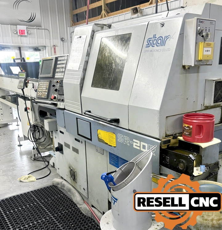 Used 2001 Star SR-20R Swiss Type Automatic Screw Machines Florida US | Resell CNC #206882