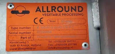 USED 2022 ALLAROUND VEGETABEL PROCESSING RADIAL GRADER ELK 275-125-130-40 P 1