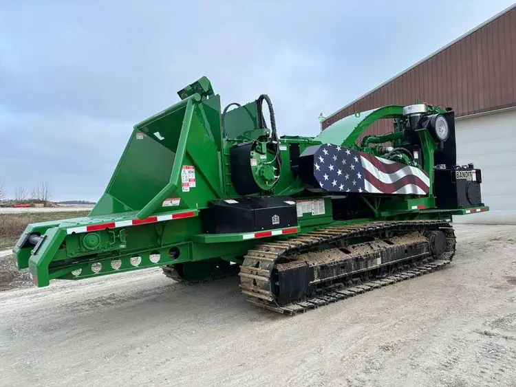 New | in-Stock BANDIT 3090T Whole Tree Chippers Indiana US | Franklin Rock & Recycle LLC #1354558