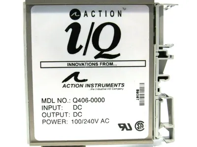 USED ACTION INSTRUMENTS Q406-0000 INPUT MODULE Q4060000