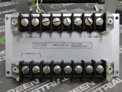 RiS TD-2000 RECV Current/Voltage Transducer Module RECV-01-XA with Socket Used