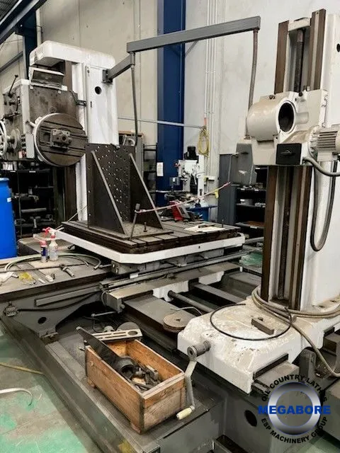 1991 TOS VARNSDORF W100A Boring Mills Horizontal, Table Type | ESP Machinery Australia Pty Ltd