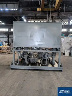 NEW Littleford 212 Cu Ft Littleford Mixer Dryer, Model VT 6000 D, S/S, Vac., JKT.