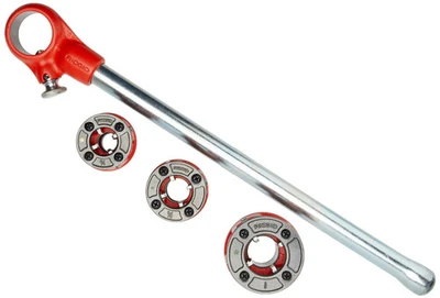 Ridgid 36345 00-R Pipe Threader Set, 1/2 - 1 inch NPT, Carry Case Not Included [Refurbished]