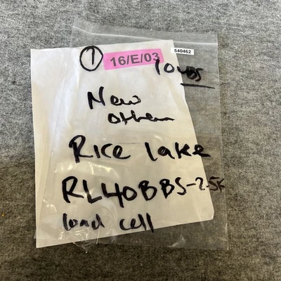 New | in-Stock Rice Lake RL40BBS-2.5k Misc Industrial Equipment California US | Davliegogo LLC #1720614