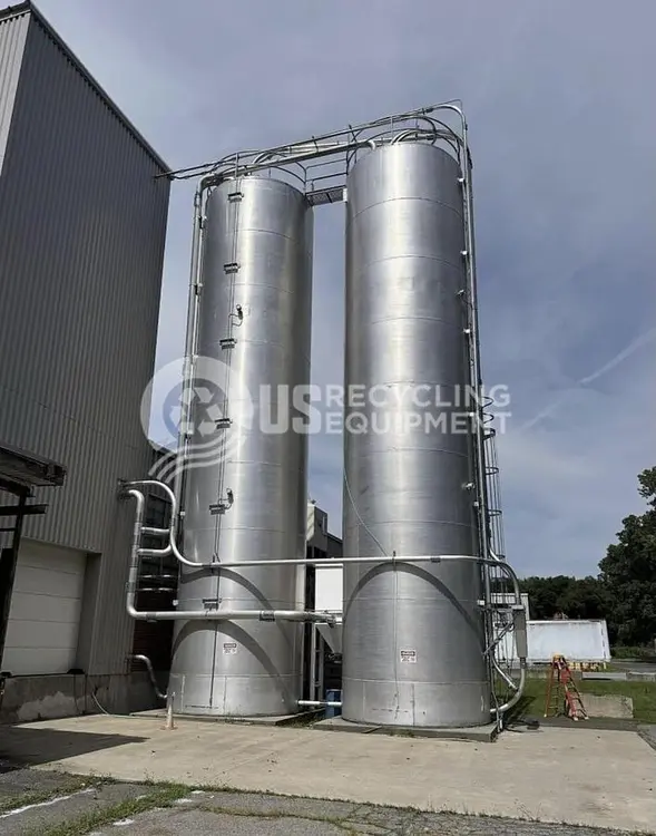 Used 2015 IMPERIAL INDUSTRIES TWO 200 LB BLENDING SILOS Silos New York US | US Recycling Equipment #1561680