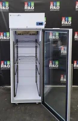 K2 Scientific K225GDR +4°C Commercial Refrigerator 25Cf 120v FULLY TESTED