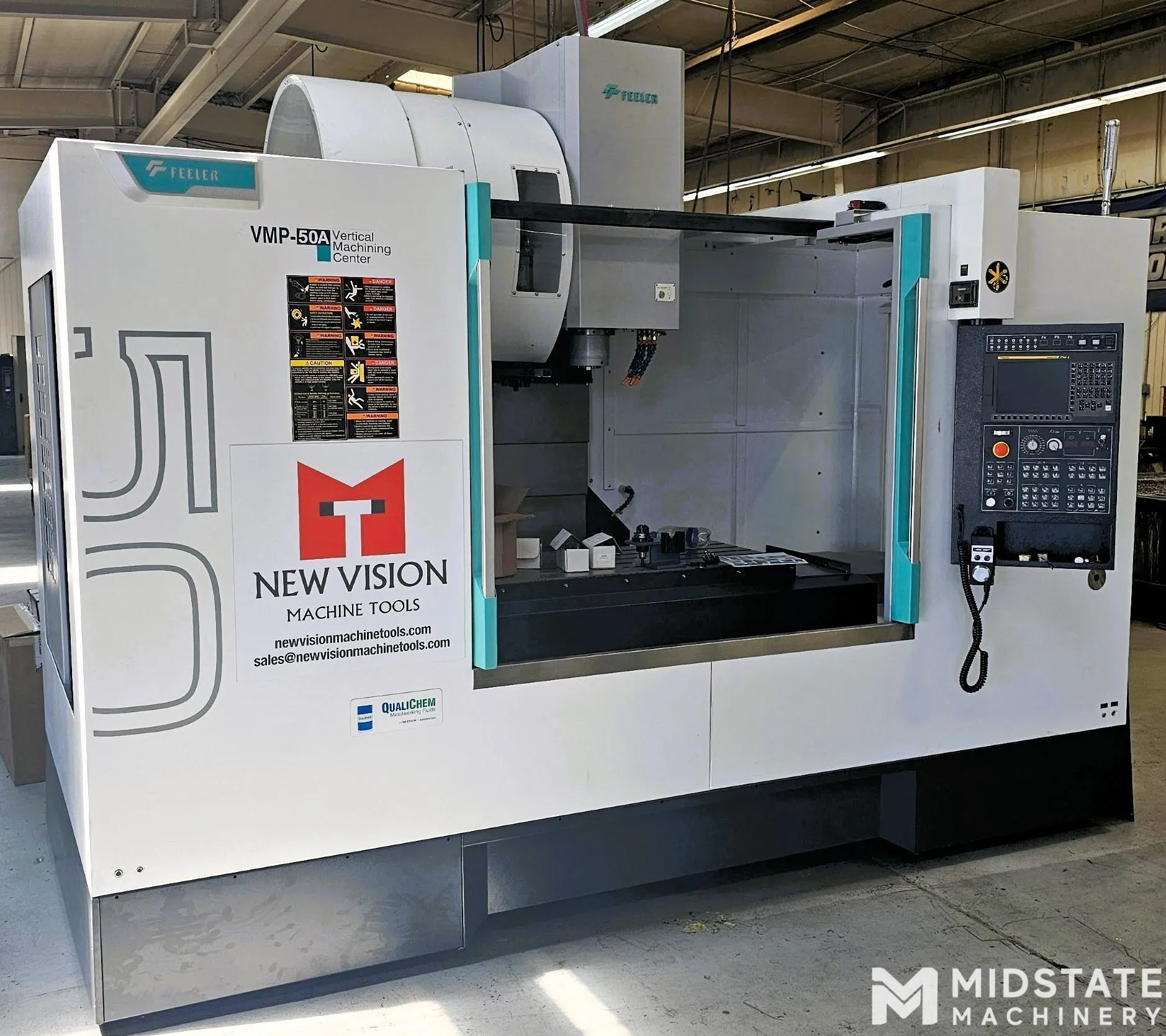 Feeler Model VMP-50A CNC Vertical Machining Center, New in 2022