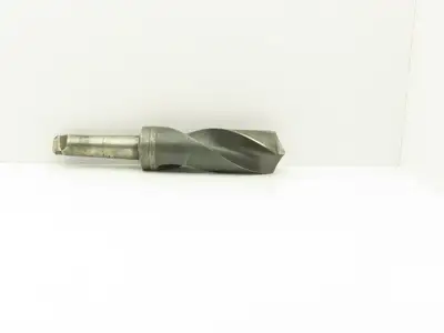 3-1/8" 2 Flute Drill HSS Bit High Speed No 5 Morse Shank CHIPPED