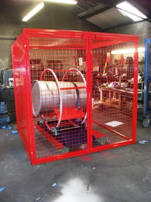 Mild Steel Mesh Safety Cage 1,800mm Cube