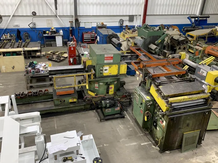 Used 2000 AIR FEEDS DR15000 Coil Feed Lines | D & D Industries #438072