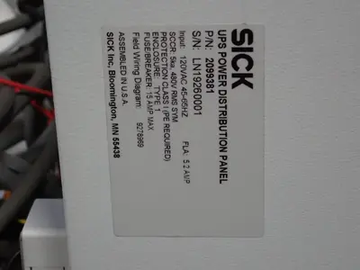 Sick  Control Cabinet
