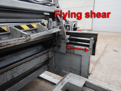 USED IOWA SLITTING & CUT TO LENGTH 1600 X 3 X 12 TON CNC