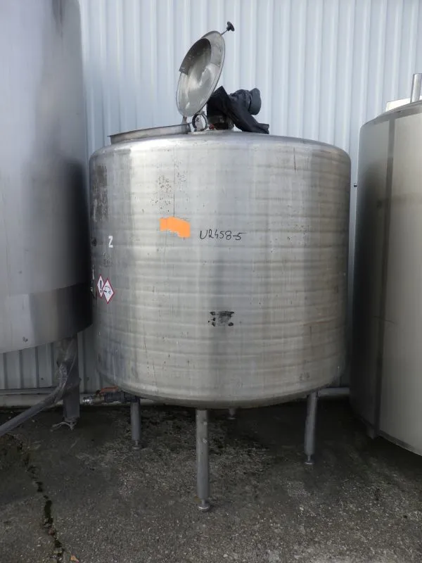 2600 l Vertical Stainless Steel Mixing Tank